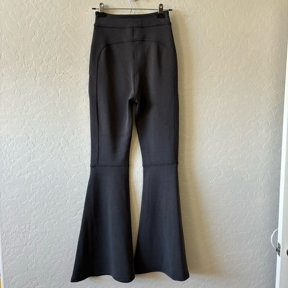 Chelsea & Violet Charcoal High Waist Extra Flare Bell Bottom Pants Festival XS - Picture 7 of 14